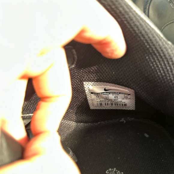 Black mid Nike air forces 2014 - Picture 6 of 7